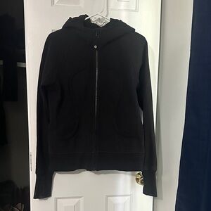 Women's Lululemon Black Scuba Jacket